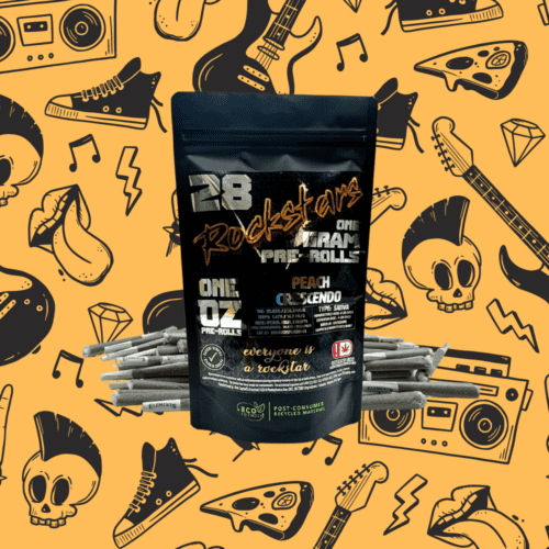 Rockstars - 28G - Peach Crescendo