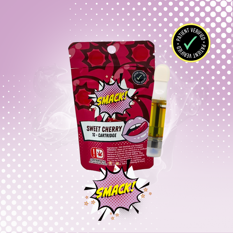 Smack - 1g THC - Vape Cart - Sweet Cherry