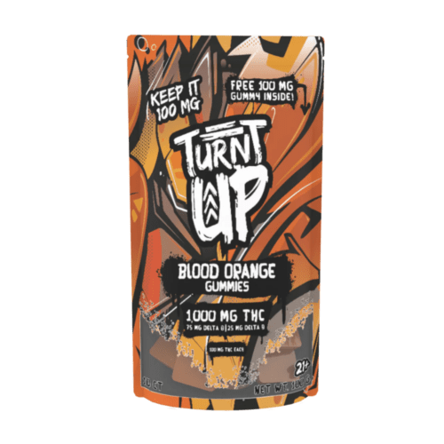 TURNT UP - BLOOD ORANGE GUMMIES 1000MG 10ct - 5pk