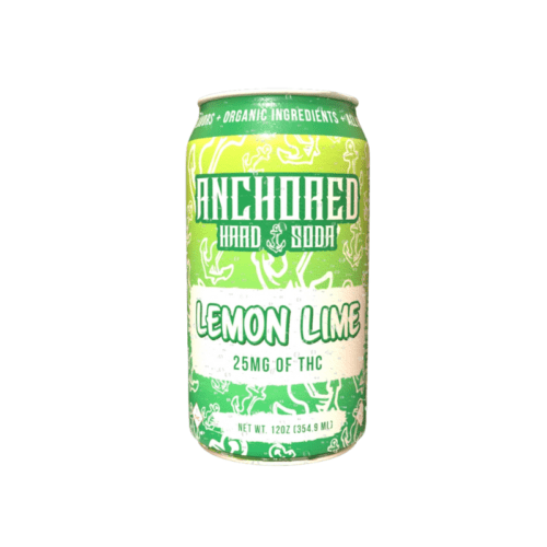 Anchored - Hard Soda - Lemon Lime - 25mg - 4pk