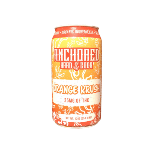 Anchored - Hard Soda - Orange Krush - 25mg - 4pk