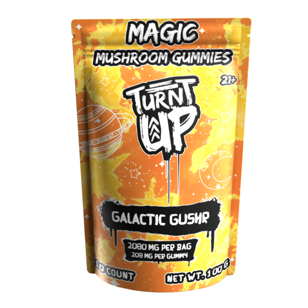 TURNT UP - MAGIC MUSHROOM - GALACTIC GUSHER 10ct - 5pk