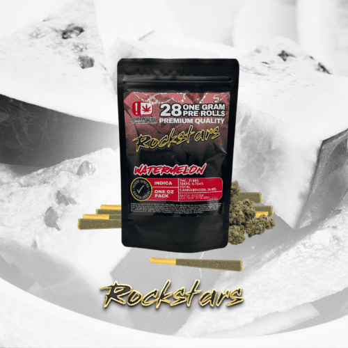 Rockstars - 28g Pre Roll Pack - Watermelon