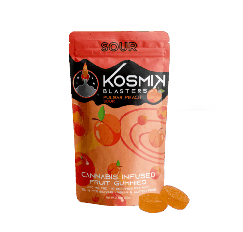 Kosmik - Blaster | SOUR Pulsar Peach | 250mg