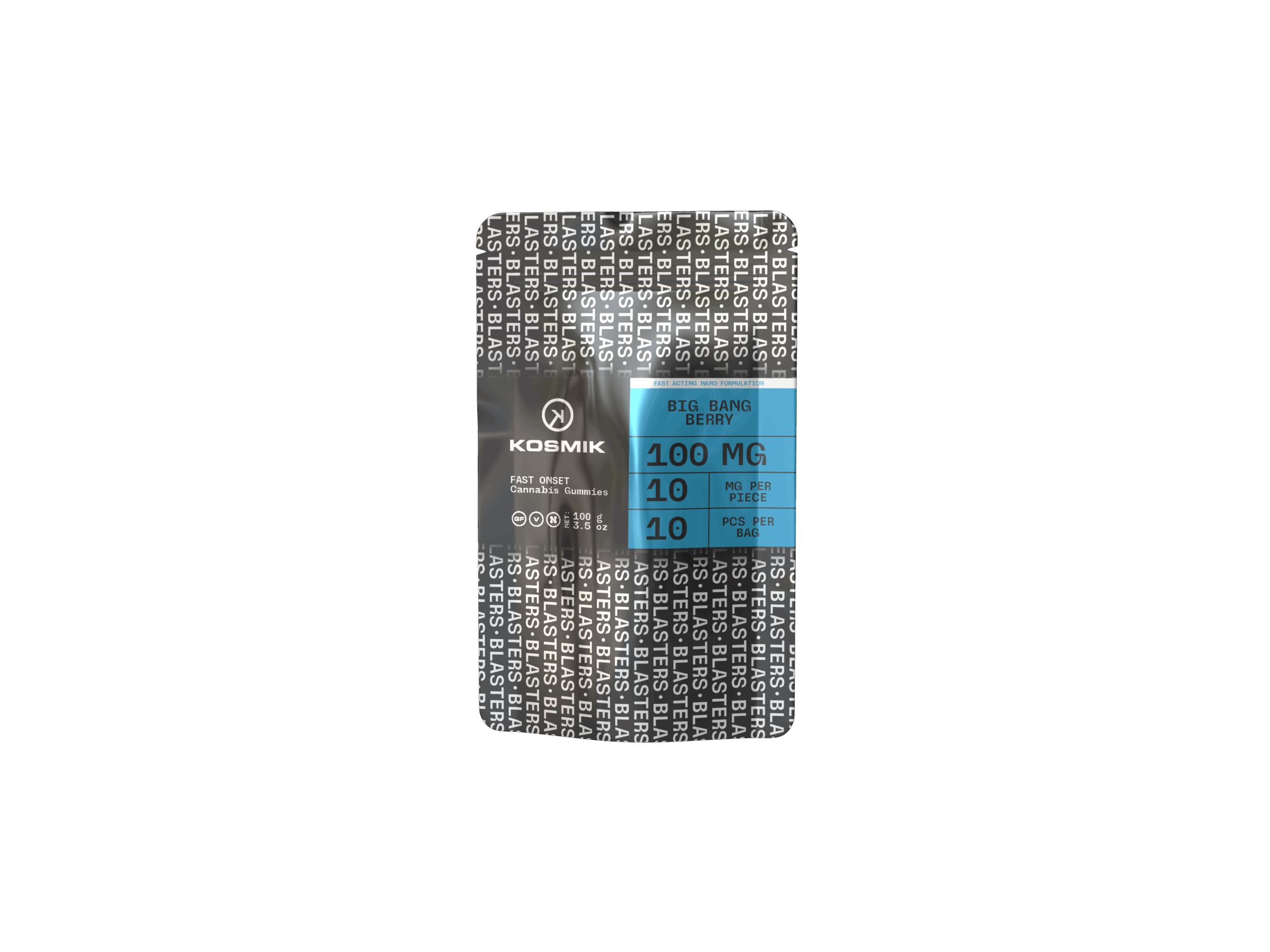 Kosmik – Blaster | Nano Big Bang Berry | 100mg