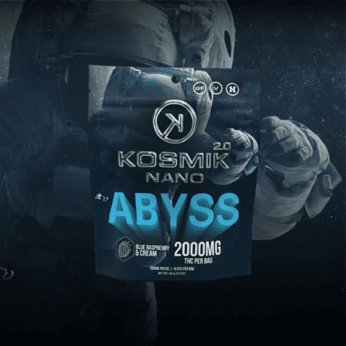 Kosmik 2.0 | Edible | Nano Abyss | Blue - Blue Raspberry & Cream | 2000mg:10ct