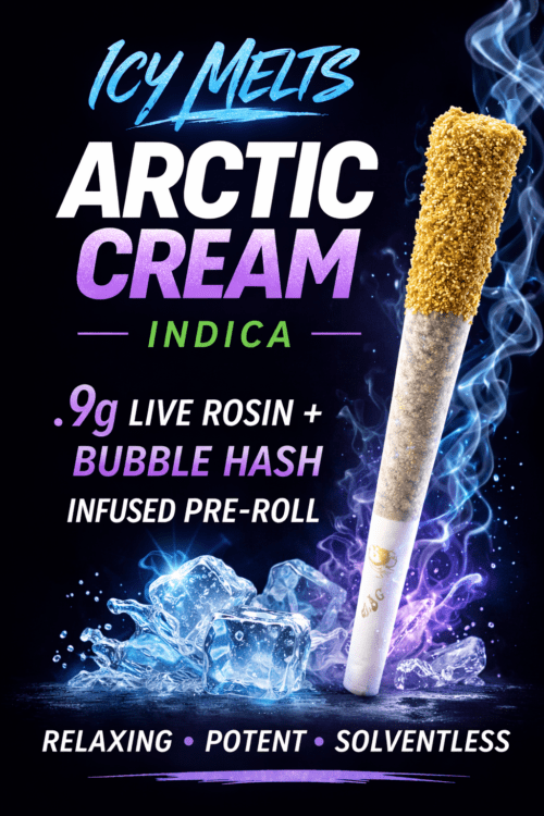 Icy Melts | Frosty Picks | Indica Blend | Arctic Cream
