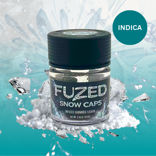 Fuzed | Snow Caps | Indica | Blueberry Sugar | 3.5g
